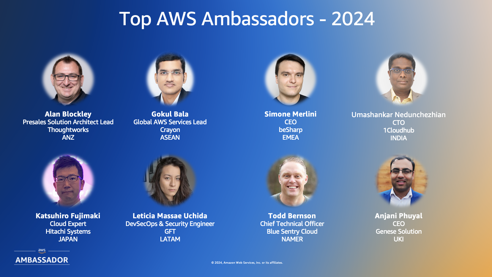 AWS Top Ambassador 2024