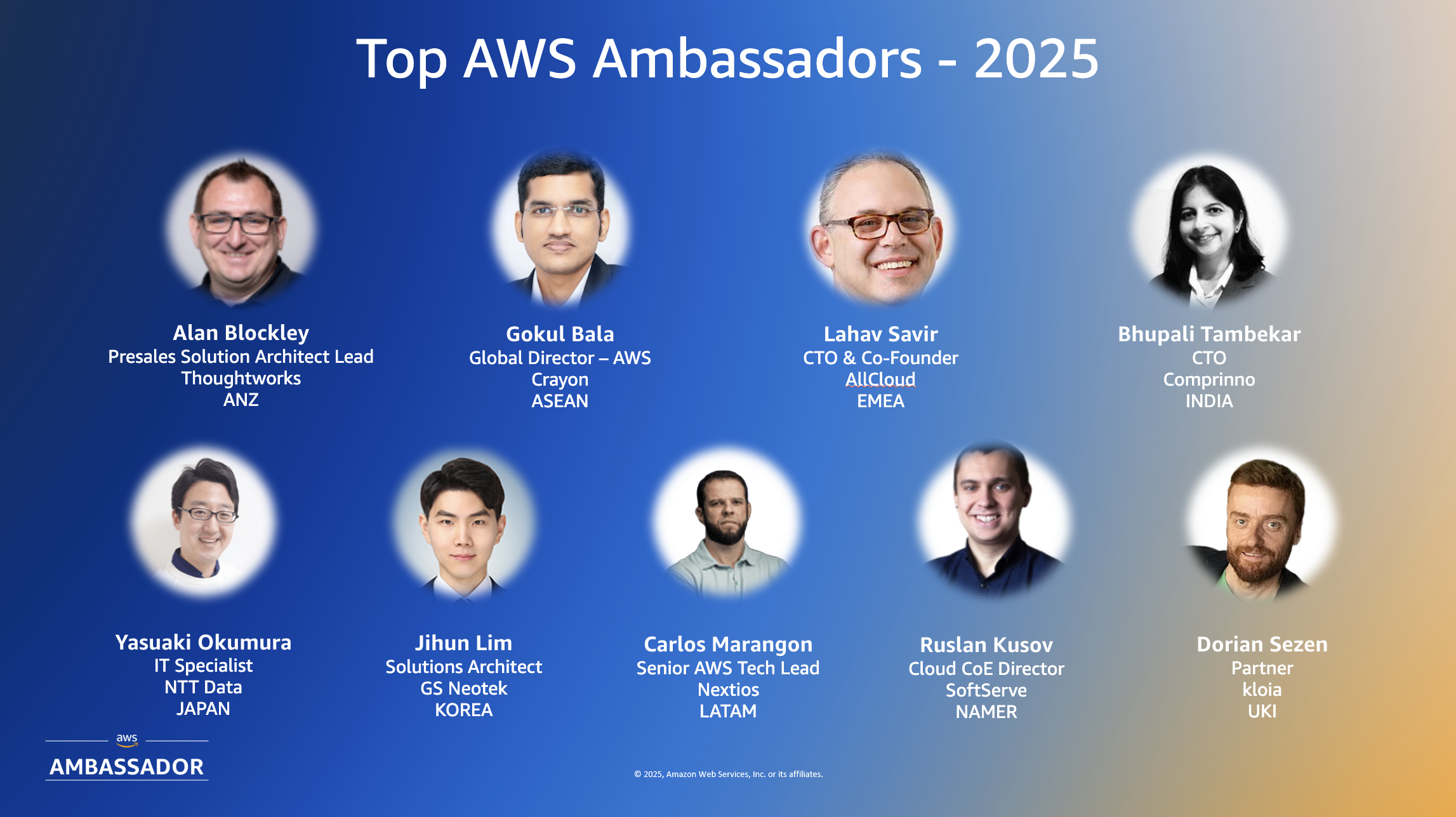 AWS Top Ambassador 2025