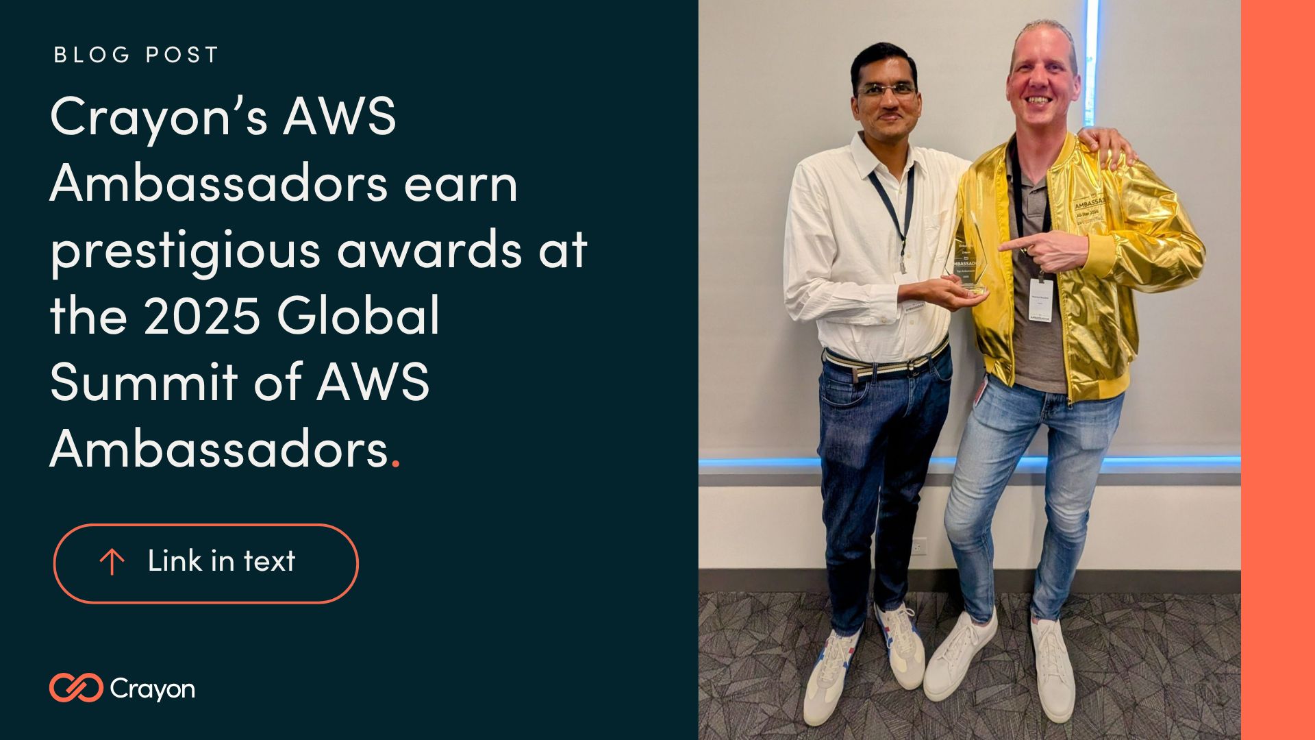 Crayon Top AWS Ambassador 2025